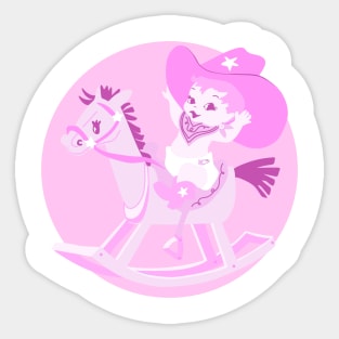 Lil Cowgirl Sticker